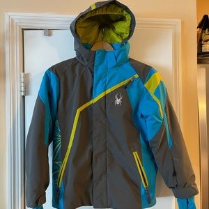 Spyder ski jacket kids size 10